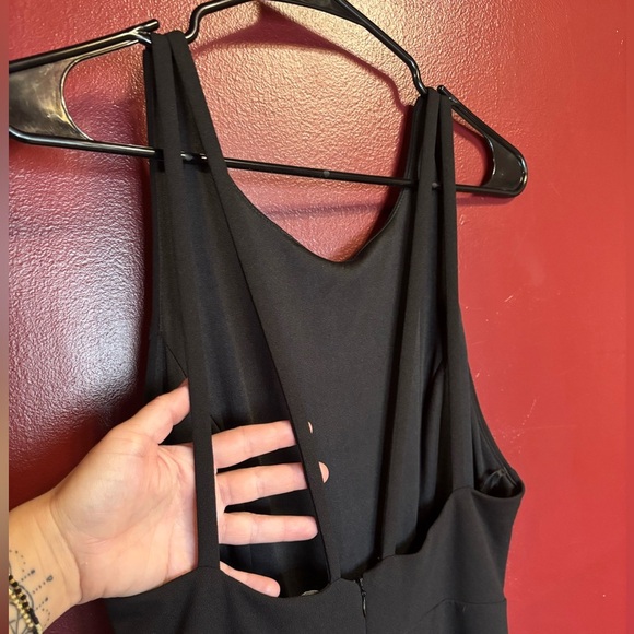 Lulus Black Maxi Dress Women’s Size L Floor Length Sleeveless Elegant Formal - Picture 5 of 11